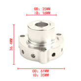 Suits Audi A1 A3 Q5 1.8T 2.0T Turbo Pressure Relief Valve Adapter Base Silver